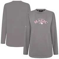 Women's Levelwear  Gray Orlando Magic Mother's Day Beaudry Arched Pullover Sweatshirt