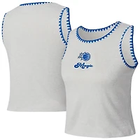 Débardeur en maille hacci Neptune gris Orlando Magic de Concepts Sport pour femme