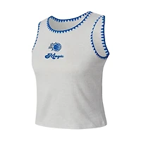 Women's Concepts Sport  Gray Orlando Magic Neptune Hacci Knit Tank Top