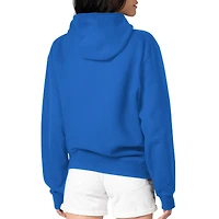 Sweat à capuche en polaire bleu G-III 4Her by Carl Banks pour femme, avec logo de l'équipe Orlando Magic Flowers