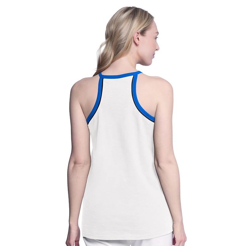 Débardeur dos nageur G-III 4Her par Carl Banks pour femme, blanc, Orlando Magic Curveball