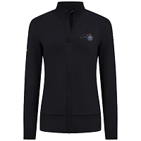 Women's Levelwear Black Orlando Magic Shine Full-Zip Jacket