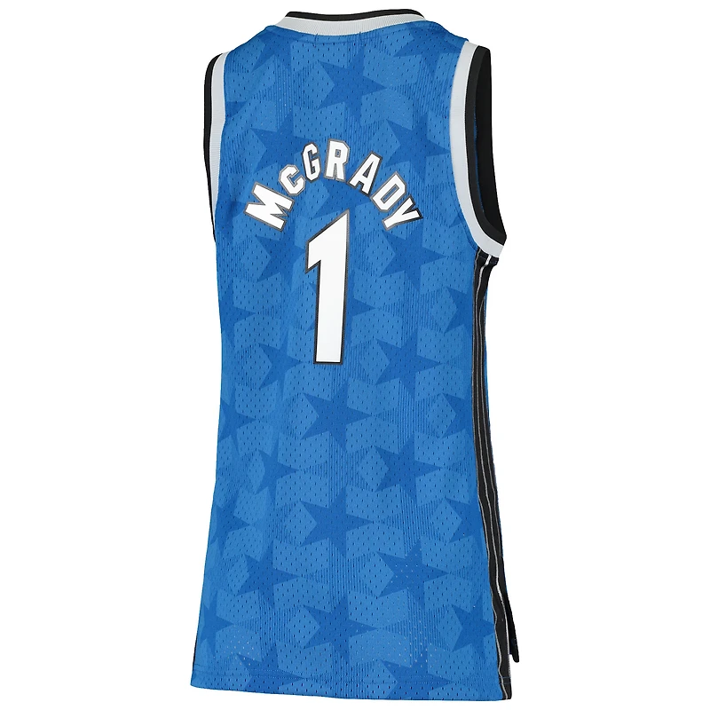 Maillot Swingman Mitchell & Ness Tracy McGrady bleu Orlando Magic 2000/01 Hardwood Classics pour femmes