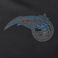 T-shirt court et boxy noir Orlando Magic Jewels Pro Standard pour femme