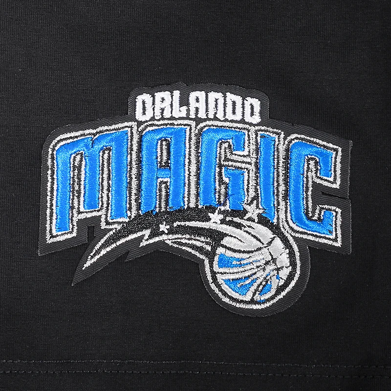 T-shirt court et boxy noir Orlando Magic Jewels Pro Standard pour femme