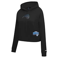 Sweat à capuche court Orlando Magic Jewels Pro Standard pour femme, noir