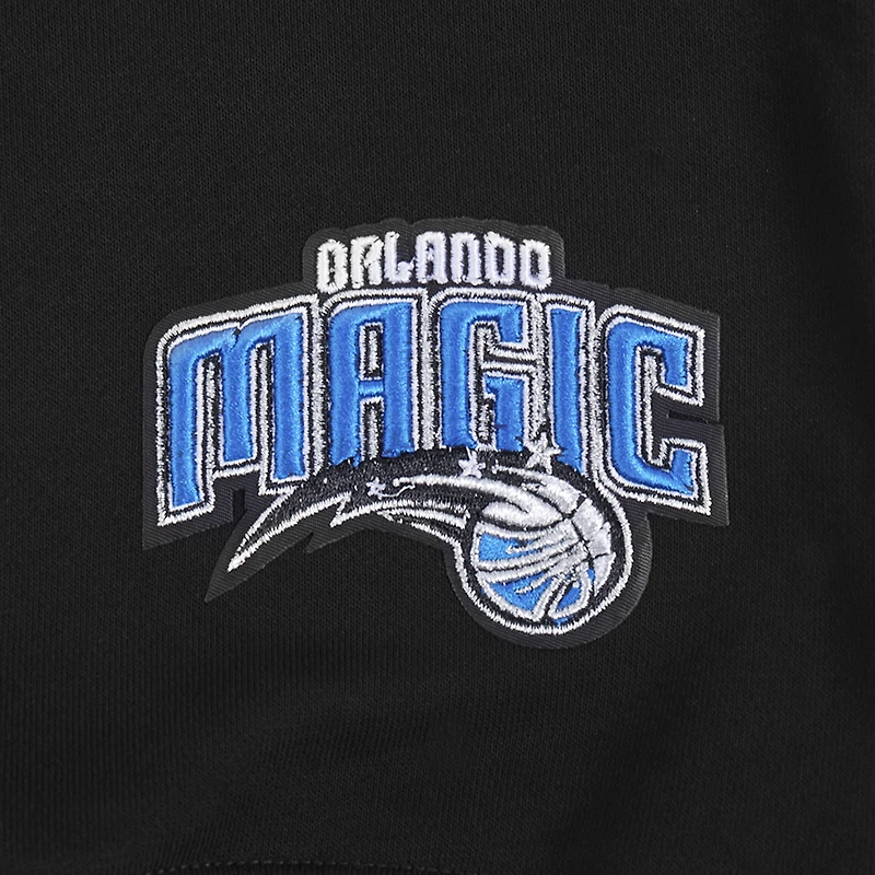 Sweat à capuche court Orlando Magic Jewels Pro Standard pour femme, noir