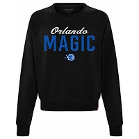 Sweat-shirt Sportiqe noir pour femme, Ashlyn Premium, des Orlando Magic