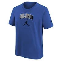T-shirt Jordan Brand bleu pour jeunes Orlando Magic Essential Cities