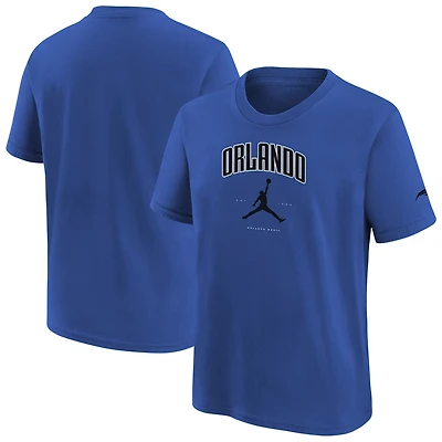 Youth Jordan Brand Blue Orlando Magic Essential Cities T-Shirt
