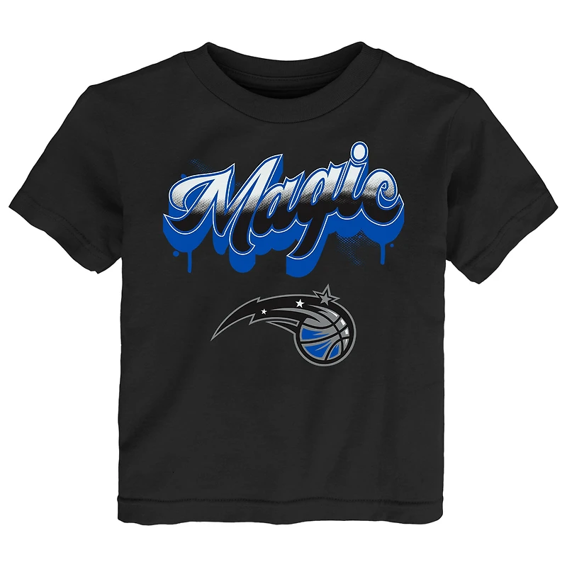 T-shirt noir pour jeunes avec inscription Orlando Magic Bubbly