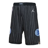 Short Swingman Jordan Brand noir Orlando Magic Authentic Statement Edition pour jeunes