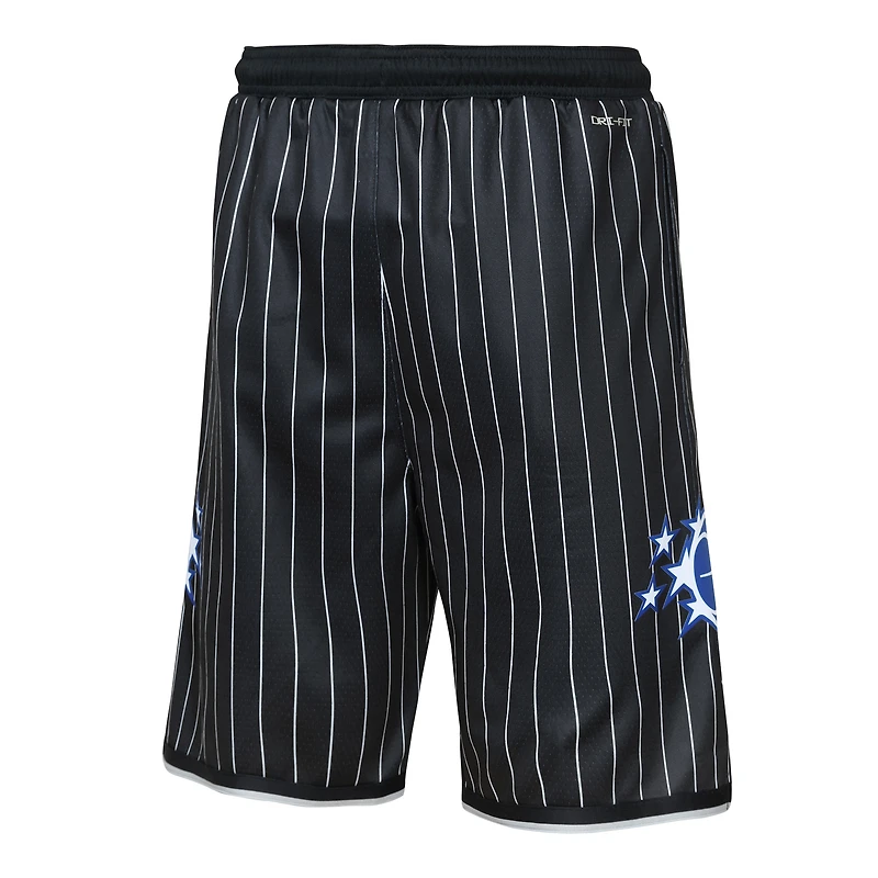 Youth Jordan Brand Black Orlando Magic Statement Edition Swingman Dri-FIT Shorts