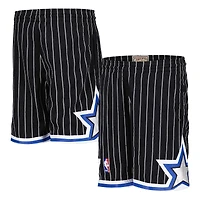 Youth Mitchell & Ness Blue Orlando Magic Hardwood Classics Swingman Shorts
