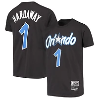 Mitchell & Ness Penny Hardaway Noir Orlando Magic Hardwood Classics Nom et numéro T-shirt