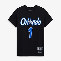 Youth Mitchell & Ness Tracy McGrady Orlando Magic Hardwood Classics Name Number T-Shirt