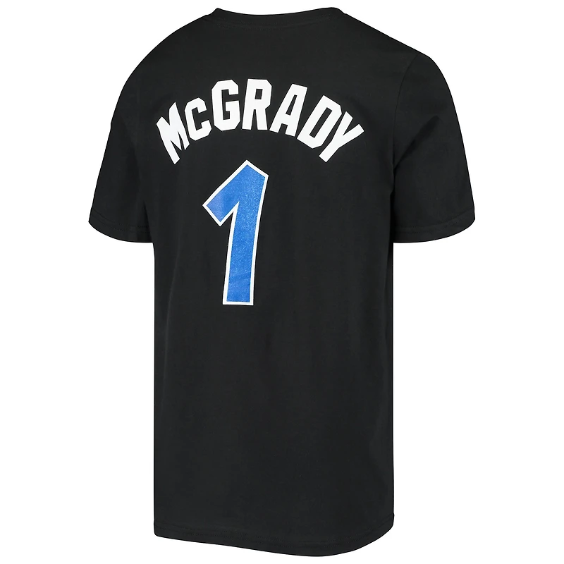 T-shirt pour jeune Mitchell & Ness Tracy McGrady bleu Orlando Magic Hardwood Classics avec nom et numéro