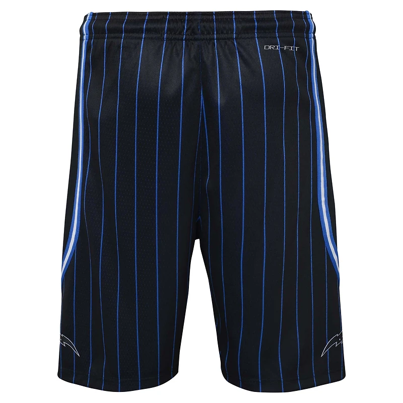 Short Nike Orlando Magic Swingman Performance noir pour jeune – Édition Icon