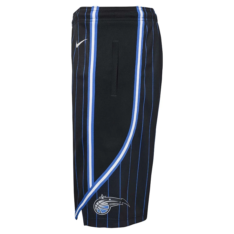 Short Nike Orlando Magic Swingman Performance noir pour jeune – Édition Icon