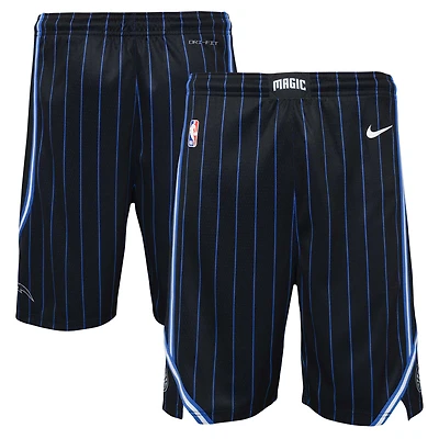Short Nike Orlando Magic Swingman Performance noir pour jeune – Édition Icon