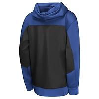 Sweat à capuche entièrement zippé Nike Orlando Magic Authentic On-Court Showtime Performance bleu/noir pour jeune