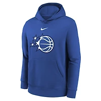 Youth Nike Blue Orlando Magic 2025/26 Club Fleece Hoodie