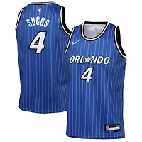 Maillot Swingman Nike Jalen Suggs bleu Orlando Magic pour enfant - Édition Icon