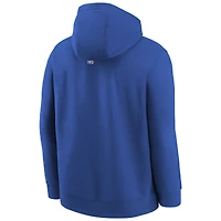Sweat à capuche Nike Platinum Orlando Magic City Edition Club Fleece pour jeunes