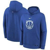 Sweat à capuche Nike Platinum Orlando Magic City Edition Club Fleece pour jeunes
