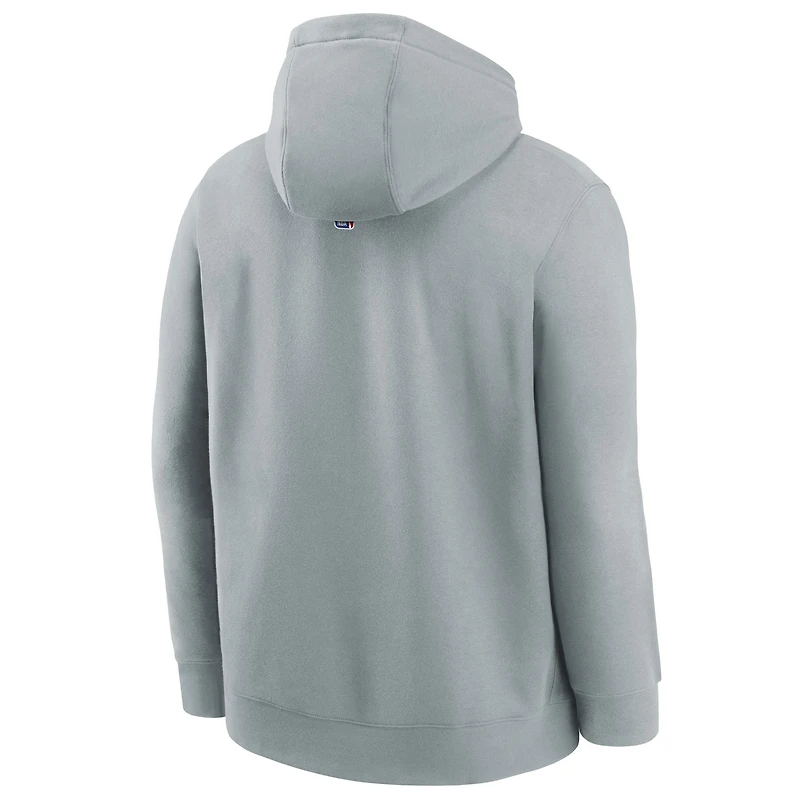 Youth Nike  Silver Orlando Magic 2024/25 City Edition Club Fleece Pullover Hoodie