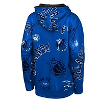 Sweat à capuche bleu Orlando Magic Moving Violation pour jeunes Outerstuff