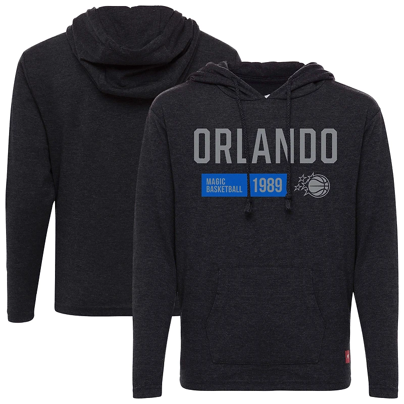 Sweat à capuche tri-blend noir Sportiqe pour jeunes Orlando Magic Lil Rowan Genuine Issue Collection