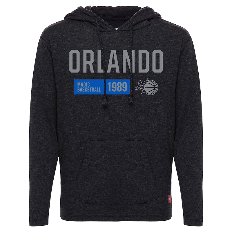 Sweat à capuche tri-blend noir Sportiqe pour jeunes Orlando Magic Lil Rowan Genuine Issue Collection