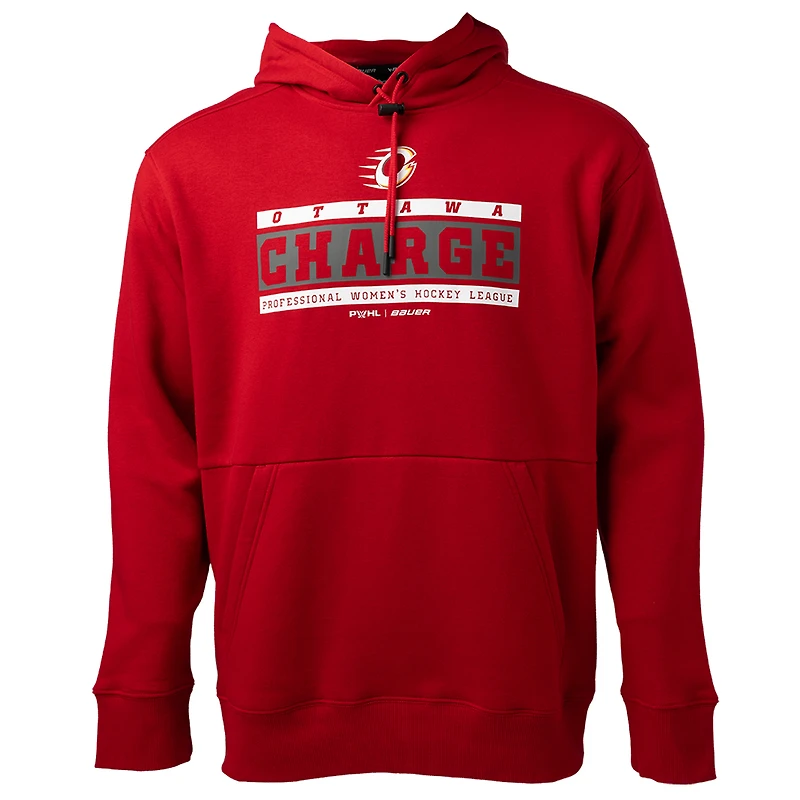 Men's Red Ottawa Charge Ultimate Hoodie