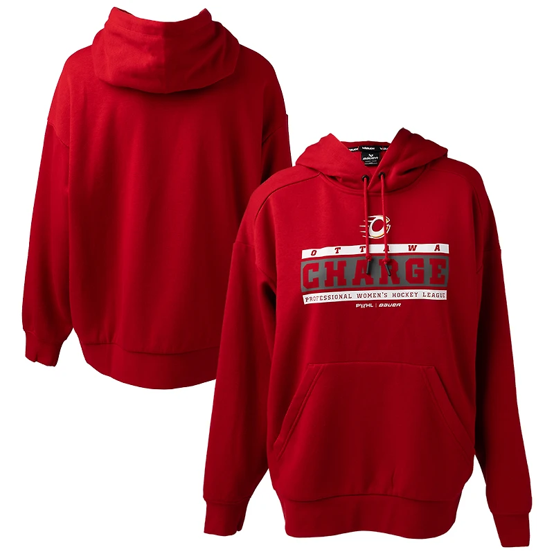 Women's Red Ottawa Charge Ultimate Hoodie