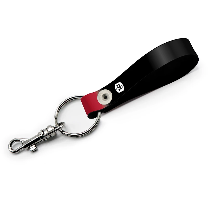 Ottawa Redblacks Personalized Leather Loop Keychain