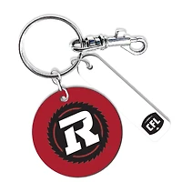  Ottawa Redblacks Personalized Leather Round Keychain