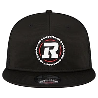 Casquette Snapback 9FIFTY pour homme Ottawa Redblacks Sideline noire New Era