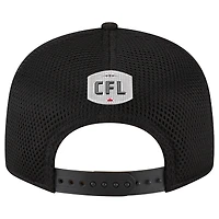 Men's New Era  Black Ottawa Redblacks Sideline 9FIFTY Snapback Hat