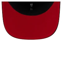 Casquette extensible à bouton-pression New Era noire pour homme, Redblacks d'Ottawa, Sideline 9SEVENTY