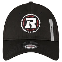 Men's New Era  Black Ottawa Redblacks Sideline 9TWENTY Adjustable Hat