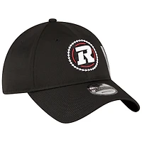 Men's New Era  Black Ottawa Redblacks Sideline 9TWENTY Adjustable Hat