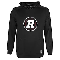 Sweat à capuche noir New Era pour hommes, Ottawa Redblacks Sideline Shuffle