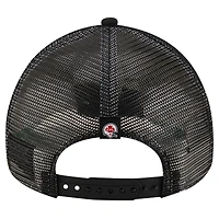Men's New Era Black Ottawa Redblacks Turf Traditions 9FORTY Adjustable Hat