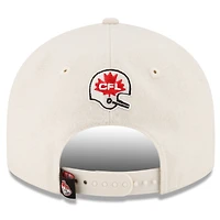 Casquette Snapback réglable New Era Ottawa Redblacks Turf Traditions Retro Crown 9FIFTY pour hommes