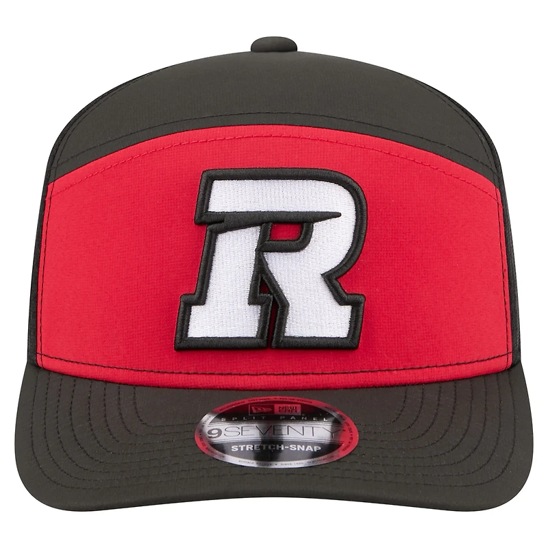 Casquette ajustable New Era rouge Ottawa Redblacks 2026 Sideline 9SEVETNTY pour homme