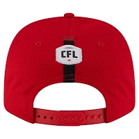 Casquette extensible à bouton-pression New Era 9SEVENTY Sideline Alternate des Redblacks d'Ottawa pour homme