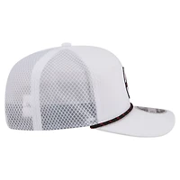 Casquette ajustable New Era blanche Ottawa Redblacks 2026 Sideline Rope 9SEVETNTY pour homme