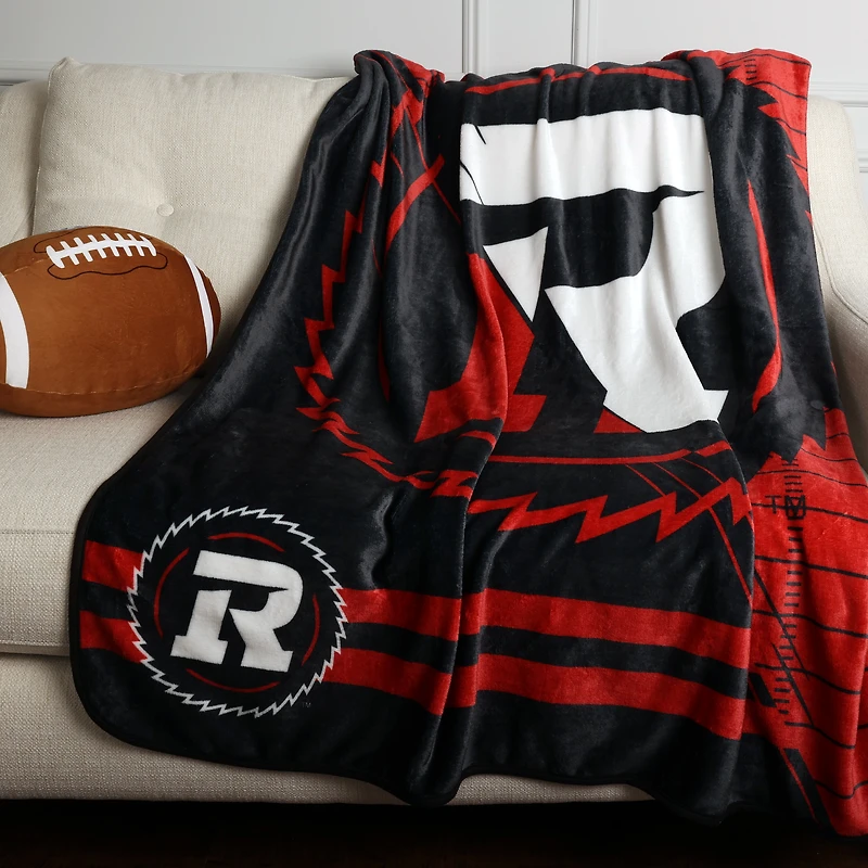 Ottawa Redblacks 50" x 60" Plush Throw