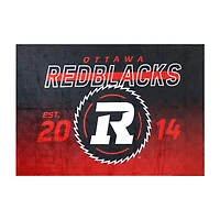 Couverture familiale des Redblacks d'Ottawa (62 po x 90 po)
